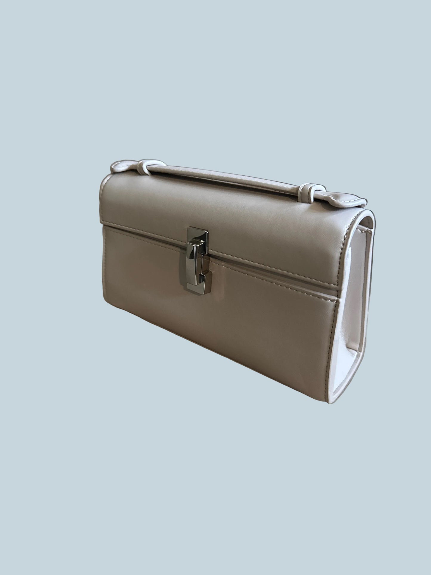 Evening Clutch Bag. Like New. Beige