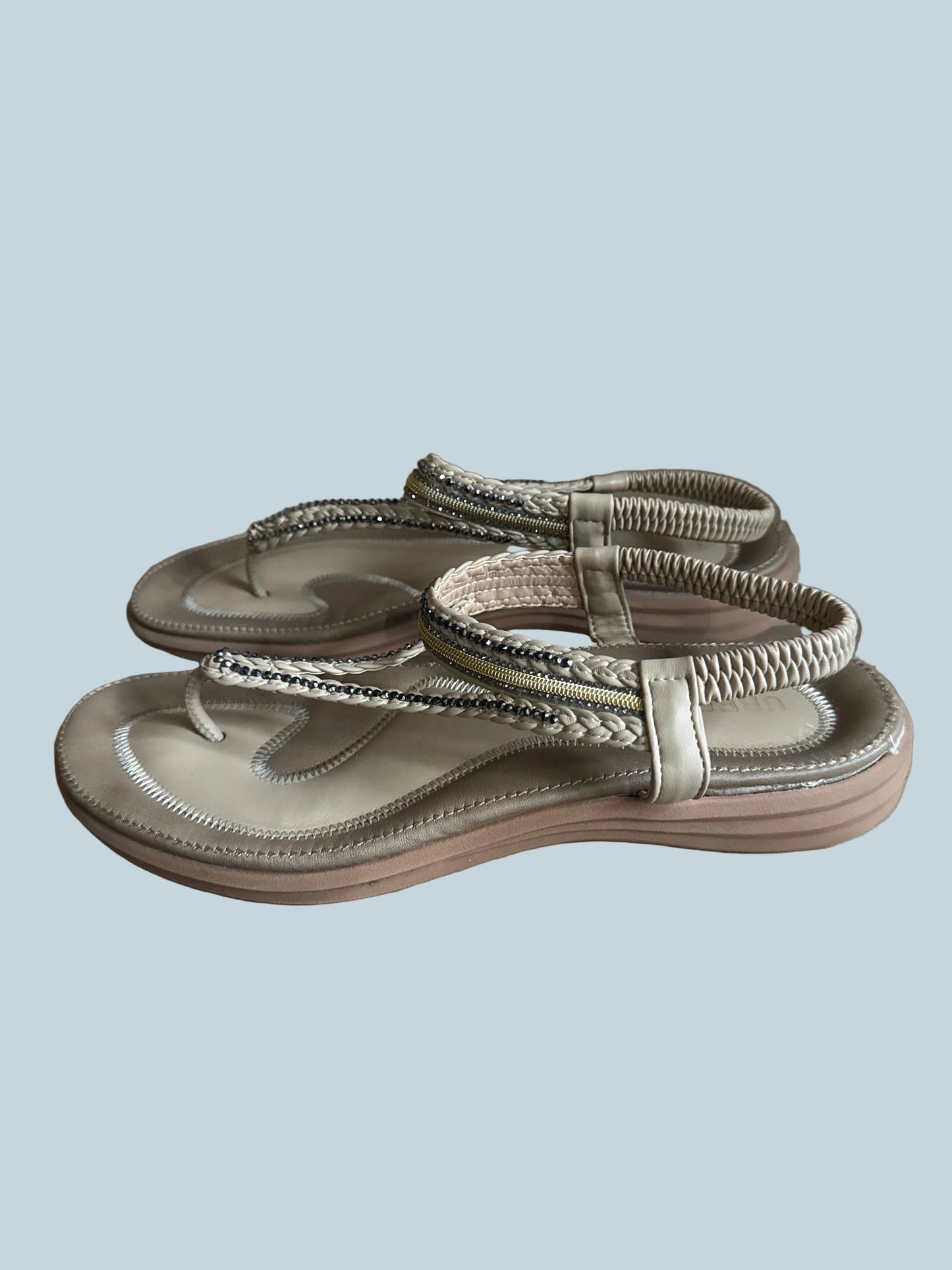 Ubfen Women Slip-on Shoe Sandals. Like New. Size 42