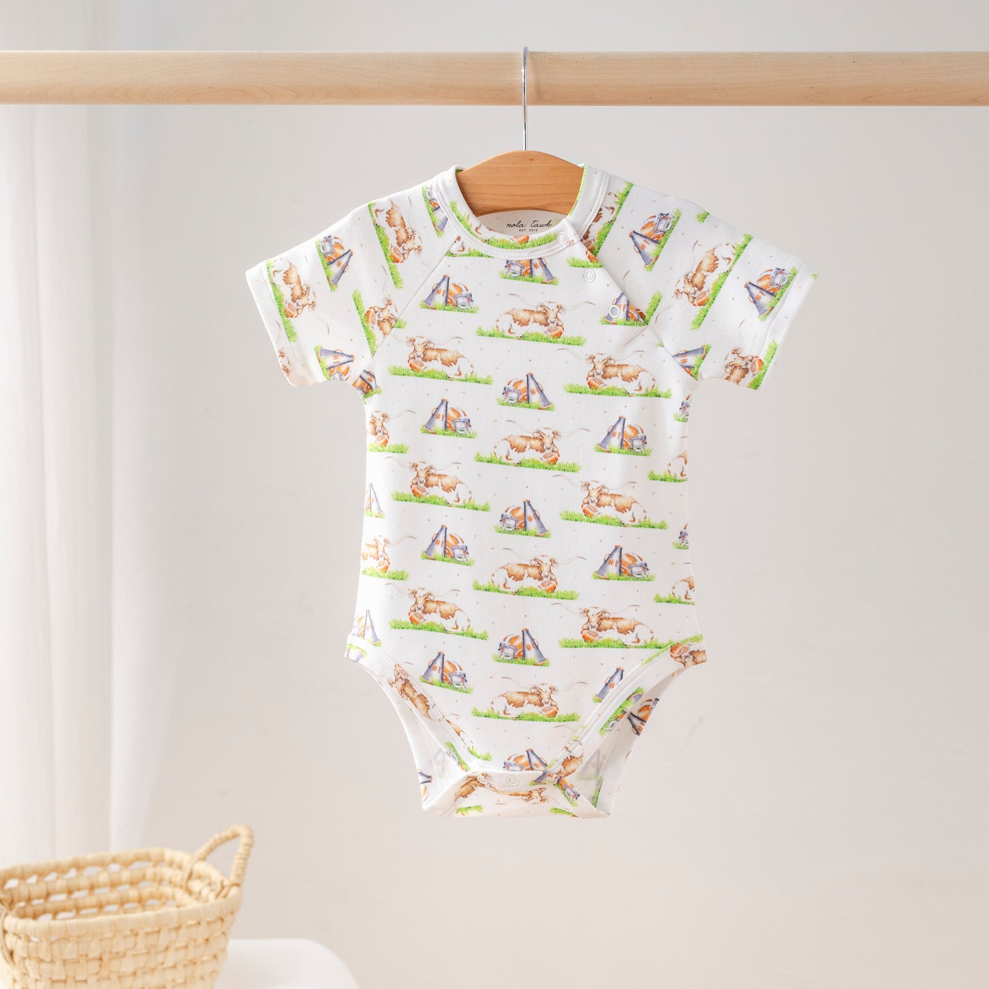 Mascot Mania in Texas Organic Cotton Onesie