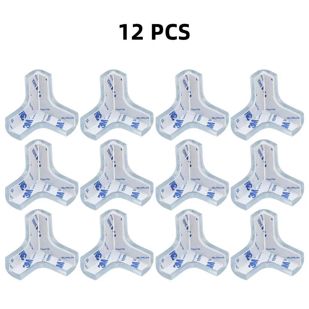 Clear Table Corner Protectors for Baby Furniture Safety Edge Guards