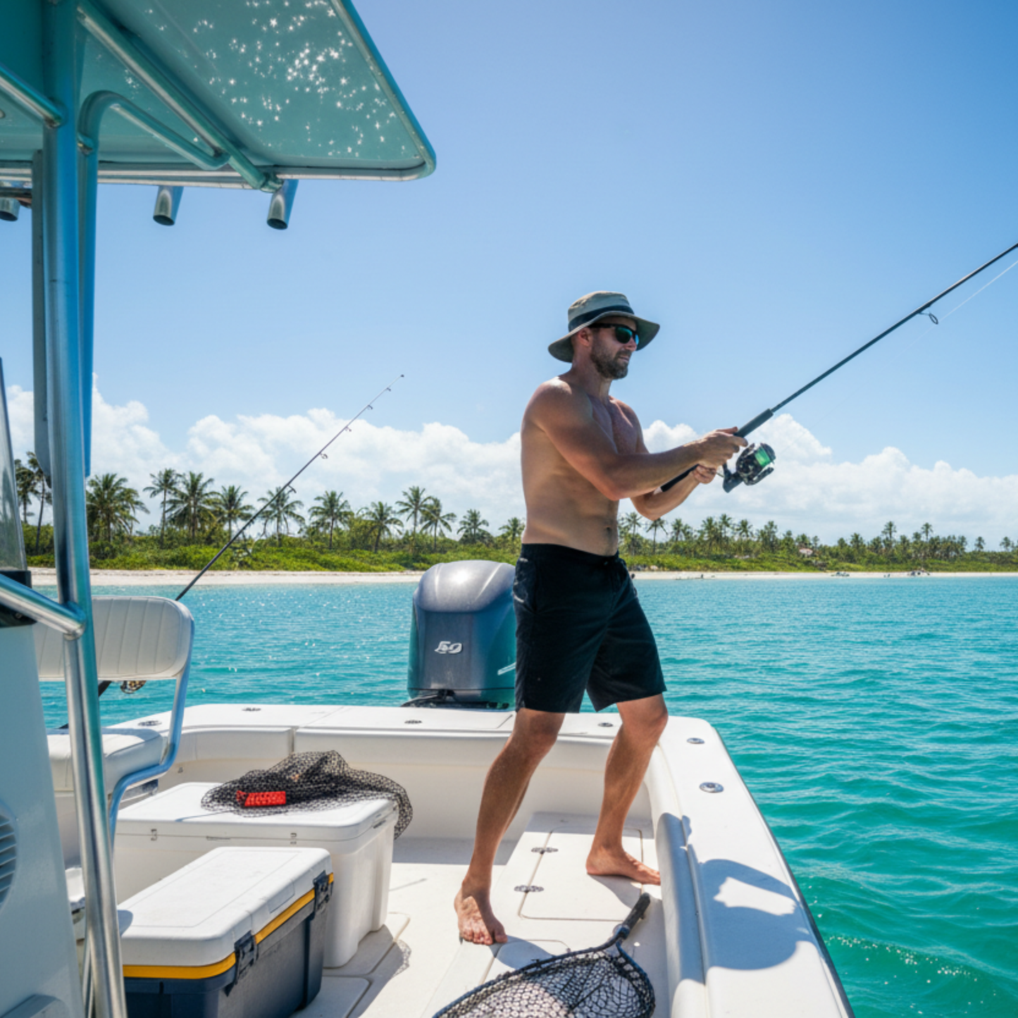 Kiowa - Waterproof Swim Shorts With A Waterproof Pocket