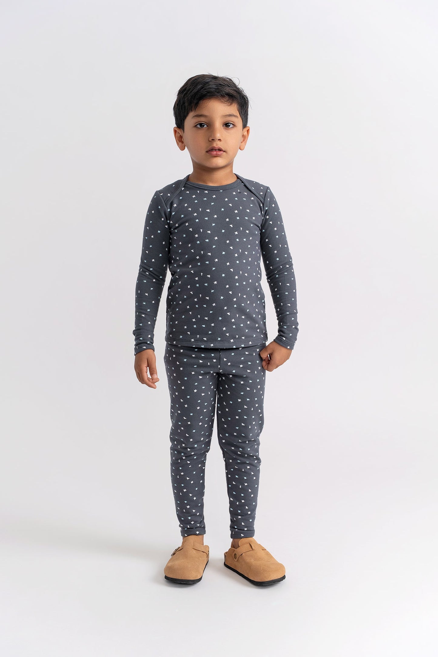 Bird Print 2Pc Set