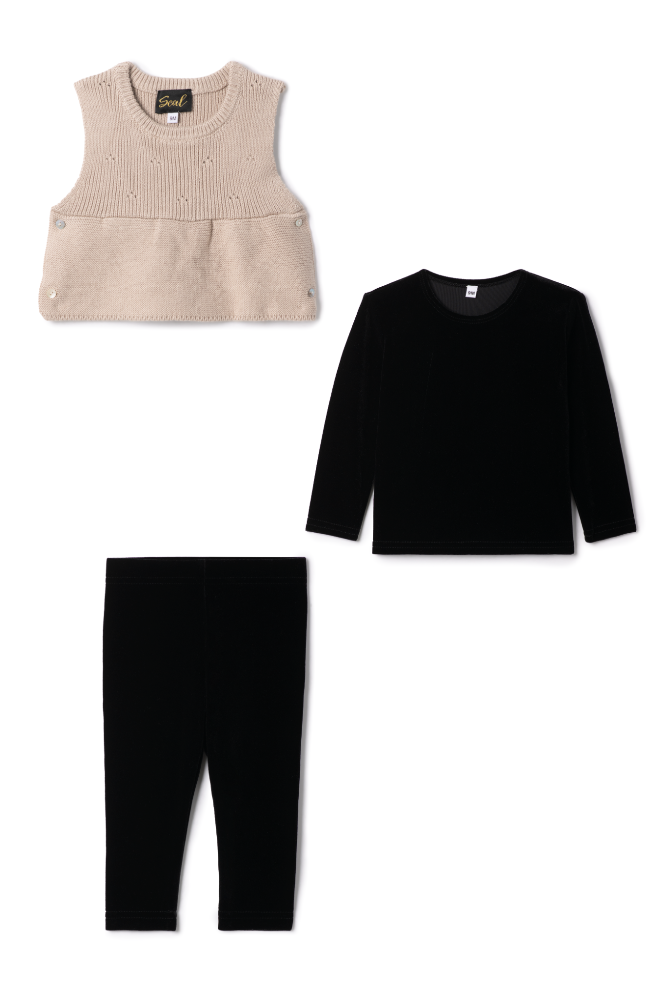 Slinky Velour 3Pc Set