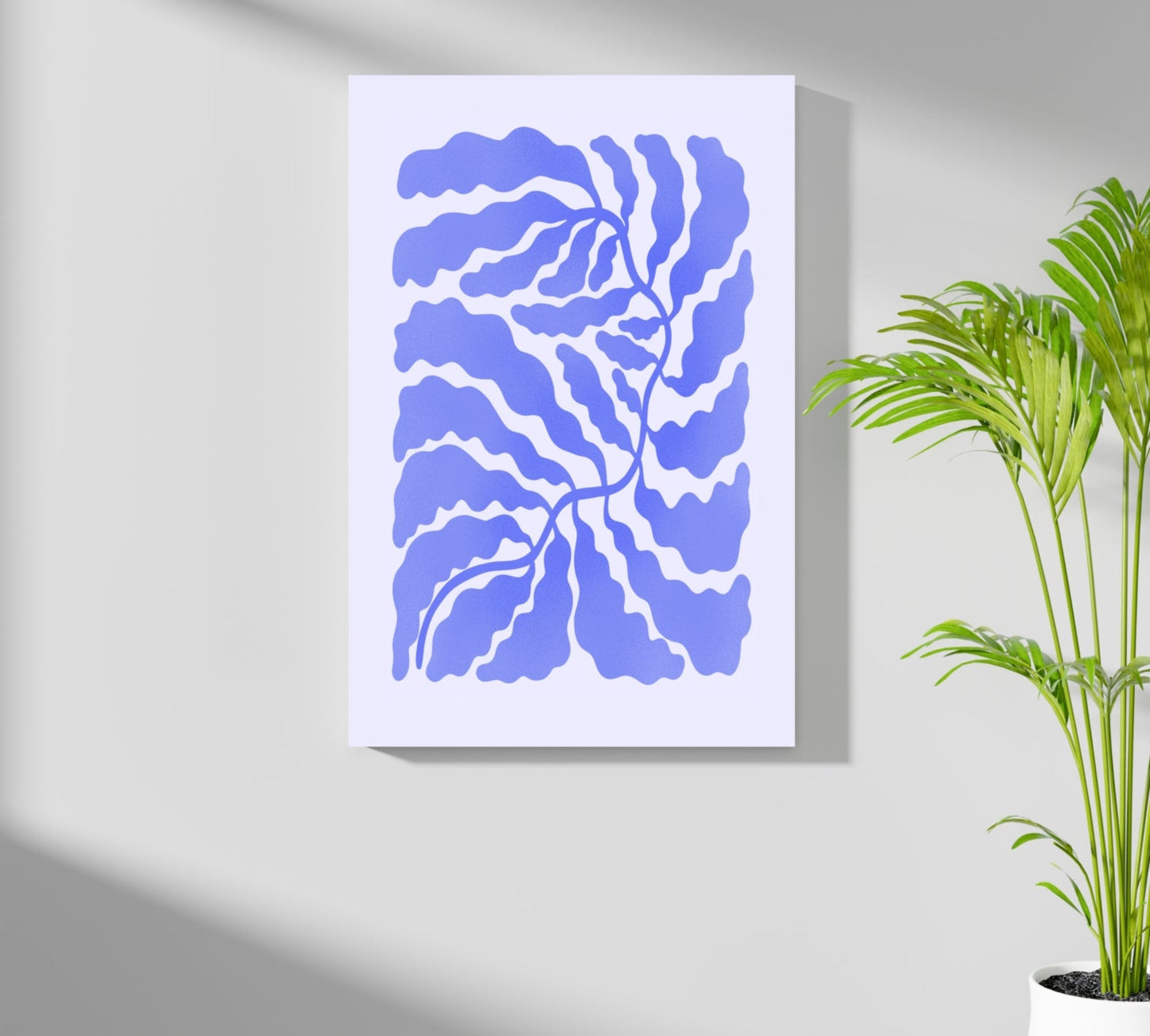 Abstract Flower Aluminum Print