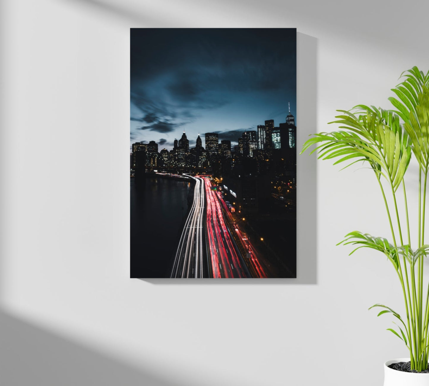 City Aluminum Print