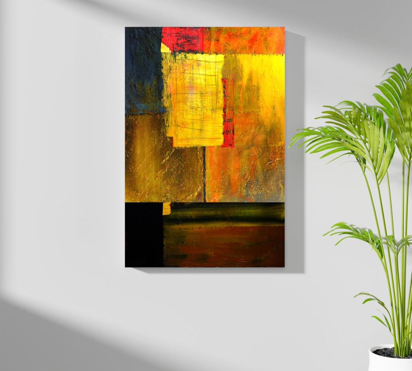 Abstract Aluminum Print
