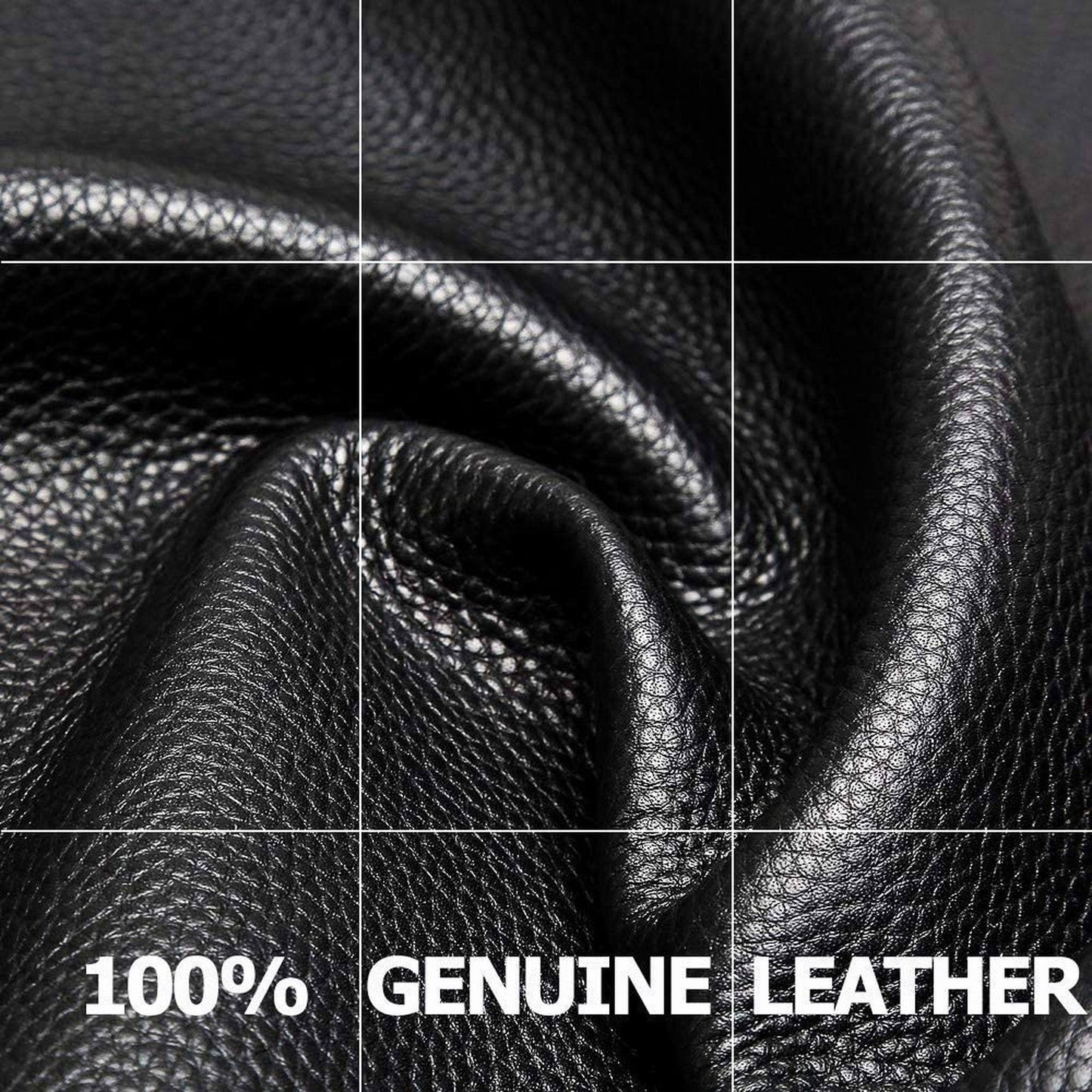 Men's Genuine Leather Backpack – Professional Laptop Carry