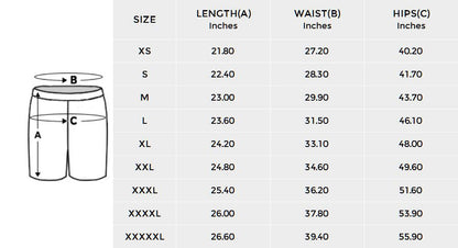 Baha Ranch Men's Fishing Lures Beach Swim Shorts