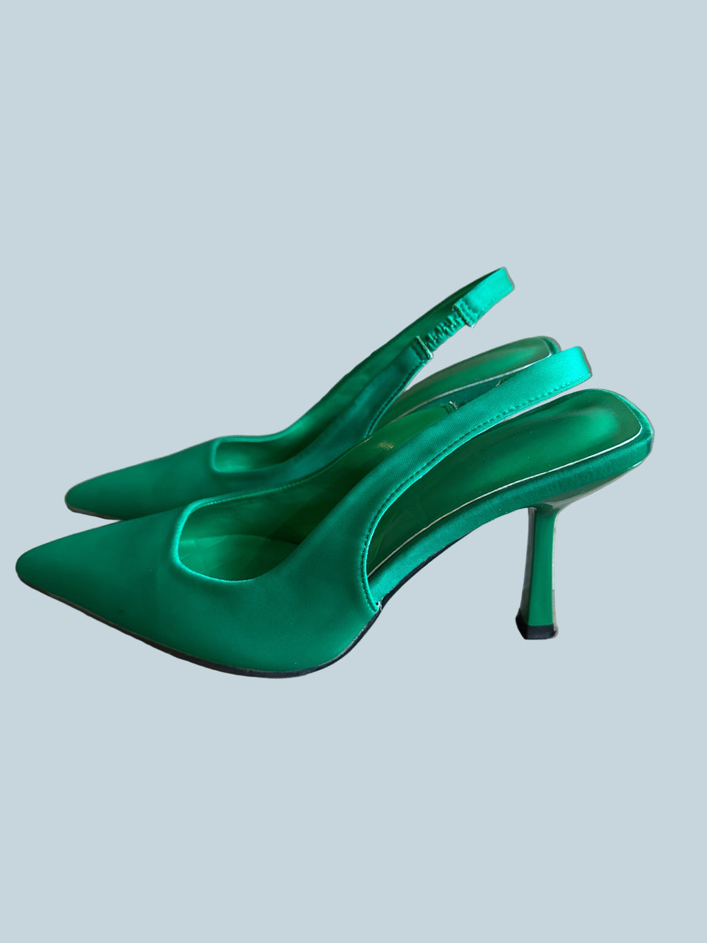 Women Heeled Slingback Pump Shoe. Secondhand. Size 38