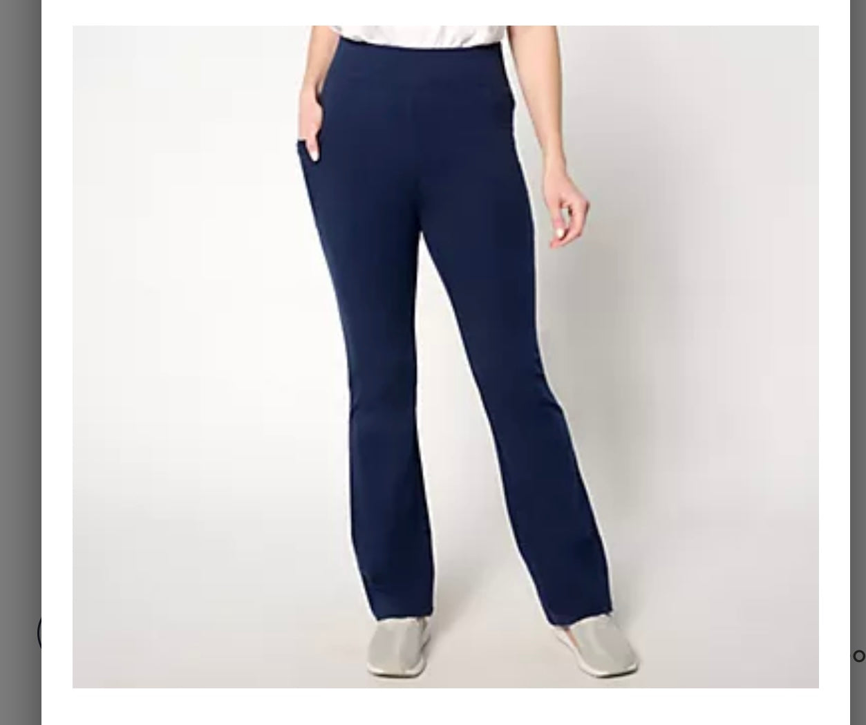 Denim & Co. Active Tall Duo Stretch Lightly Boot Pant w/ Pockets
