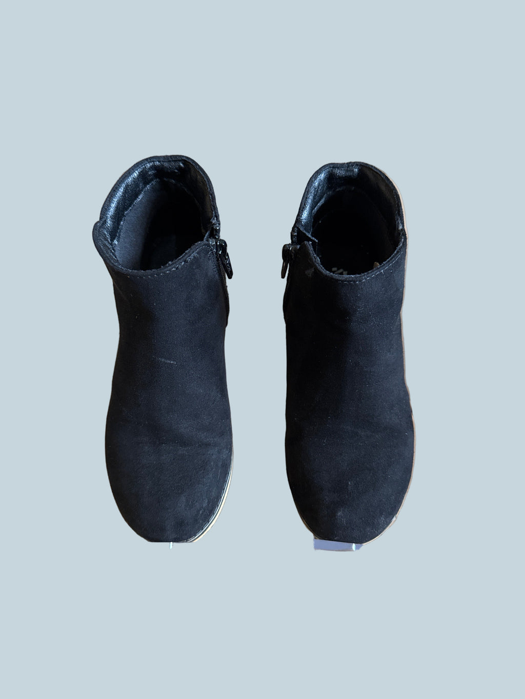 Kids Girls Ankle Boot. Like New. Black/ kids 13