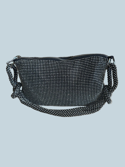 Rhinestone Sparkling Purse Bag. Like New