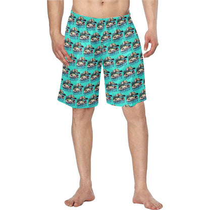 Baha Ranch Weekend Hooker Men's Beach Board Swim Shorts