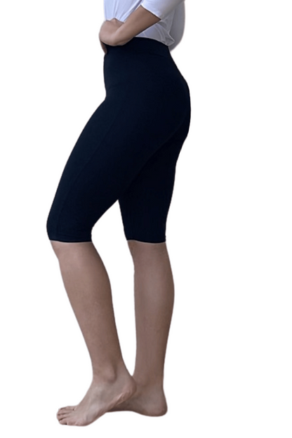 Modest Two-Piece Swim Dress Set - Elbow Sleeves with Knee-Length Leggings | UPF Protection