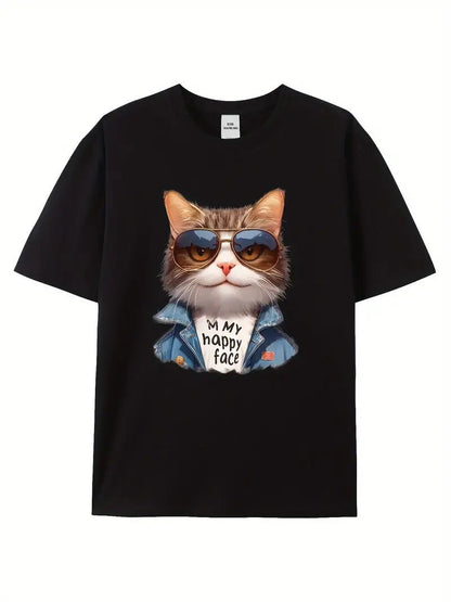 Men's Printed Short-sleeved T-shirt