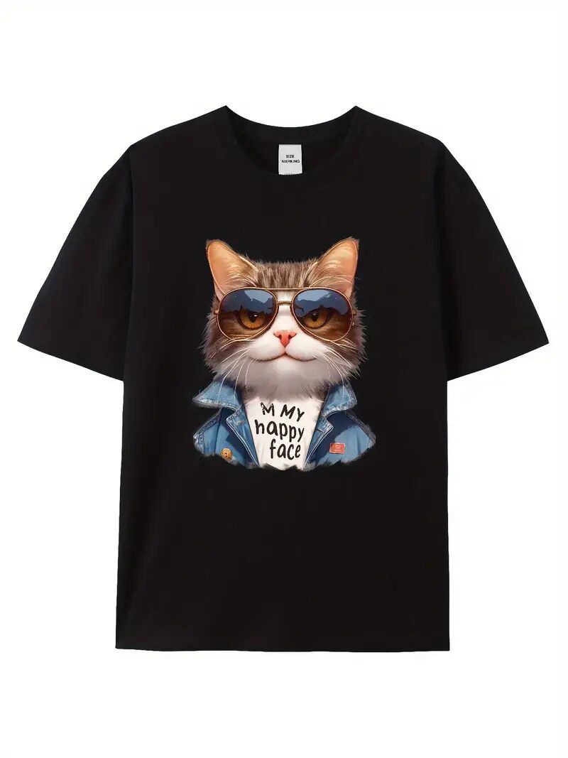 Men's Printed Short-sleeved T-shirt