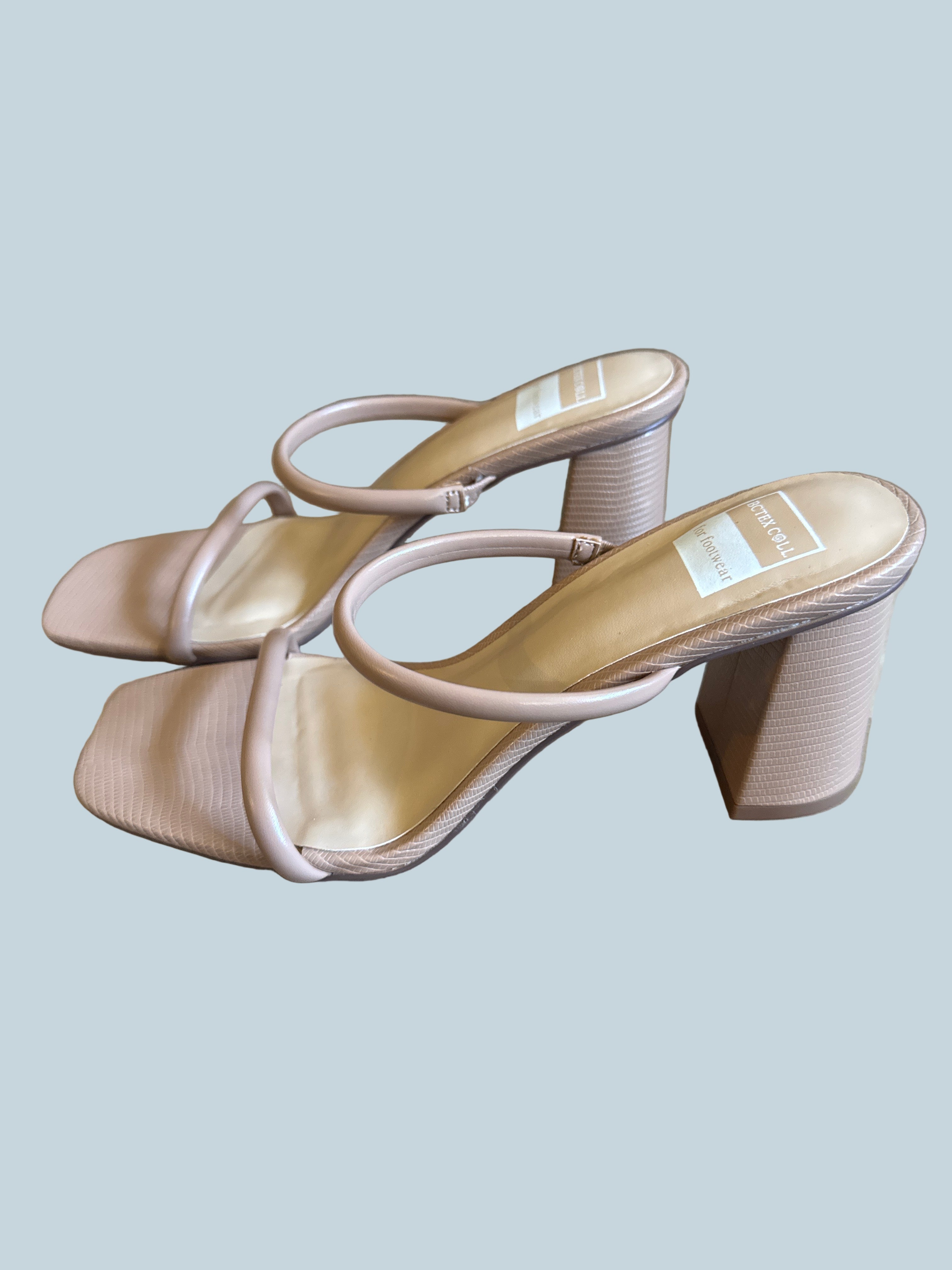 BCTEX COOL Women Heeled Slide Sandals. Like New. Size 8