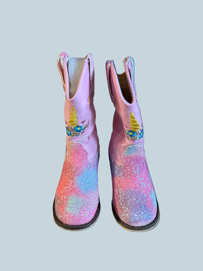 Kids Girls Fashion Cowboy Boot. Like New. Toddler size 8