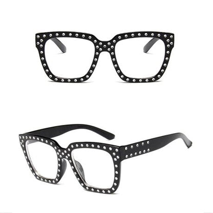 Sunglasses Women Crystal Decoration Sunglasses