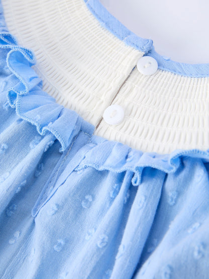 4th of July Flag Girls Bloomer Set Ruffle Collar