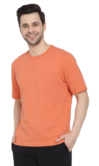 Men's Heavyweight Short Sleeve Crew Neck T-Shirt