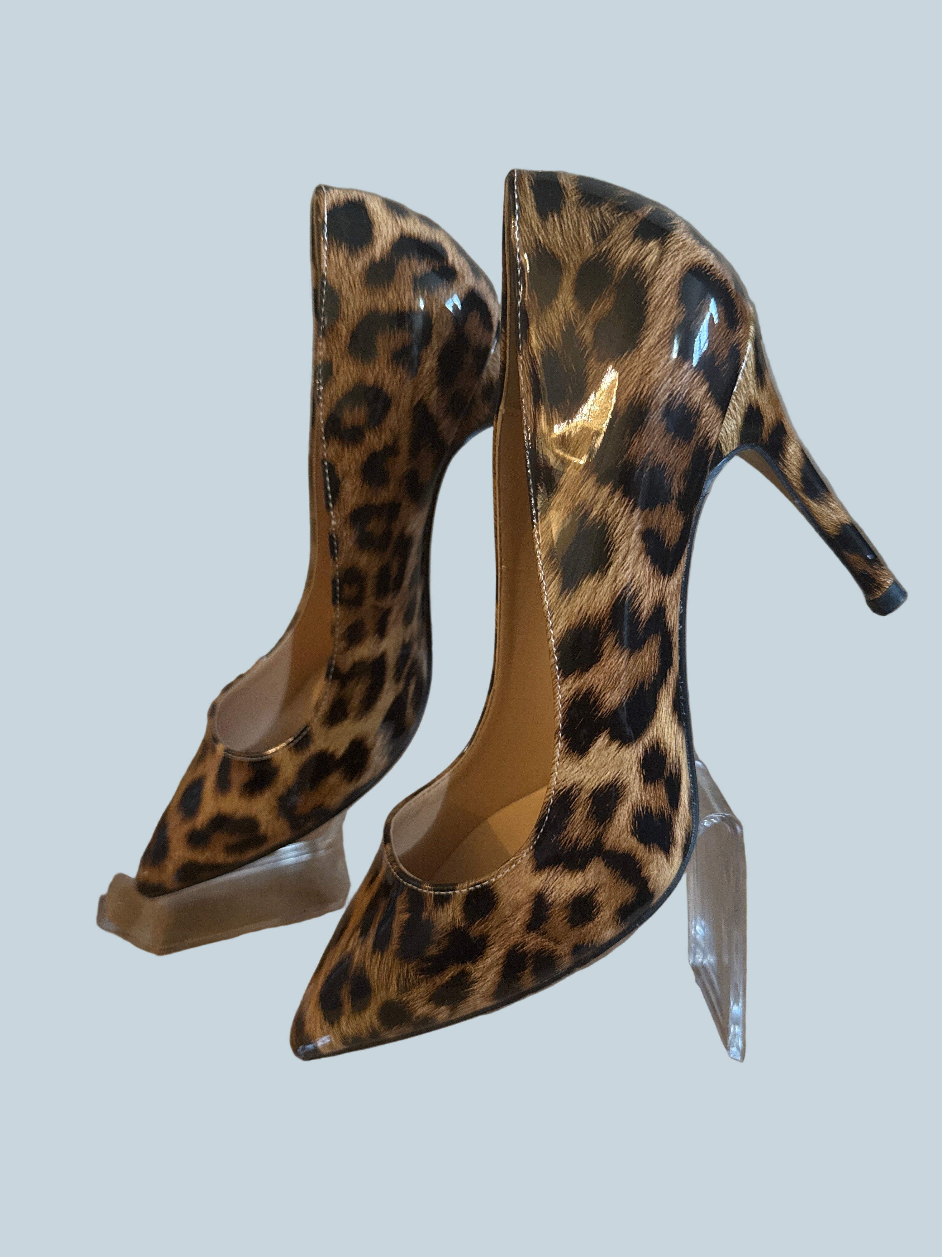 Joy In Love Women Heeled Punk Shoe. Like New. Size 8