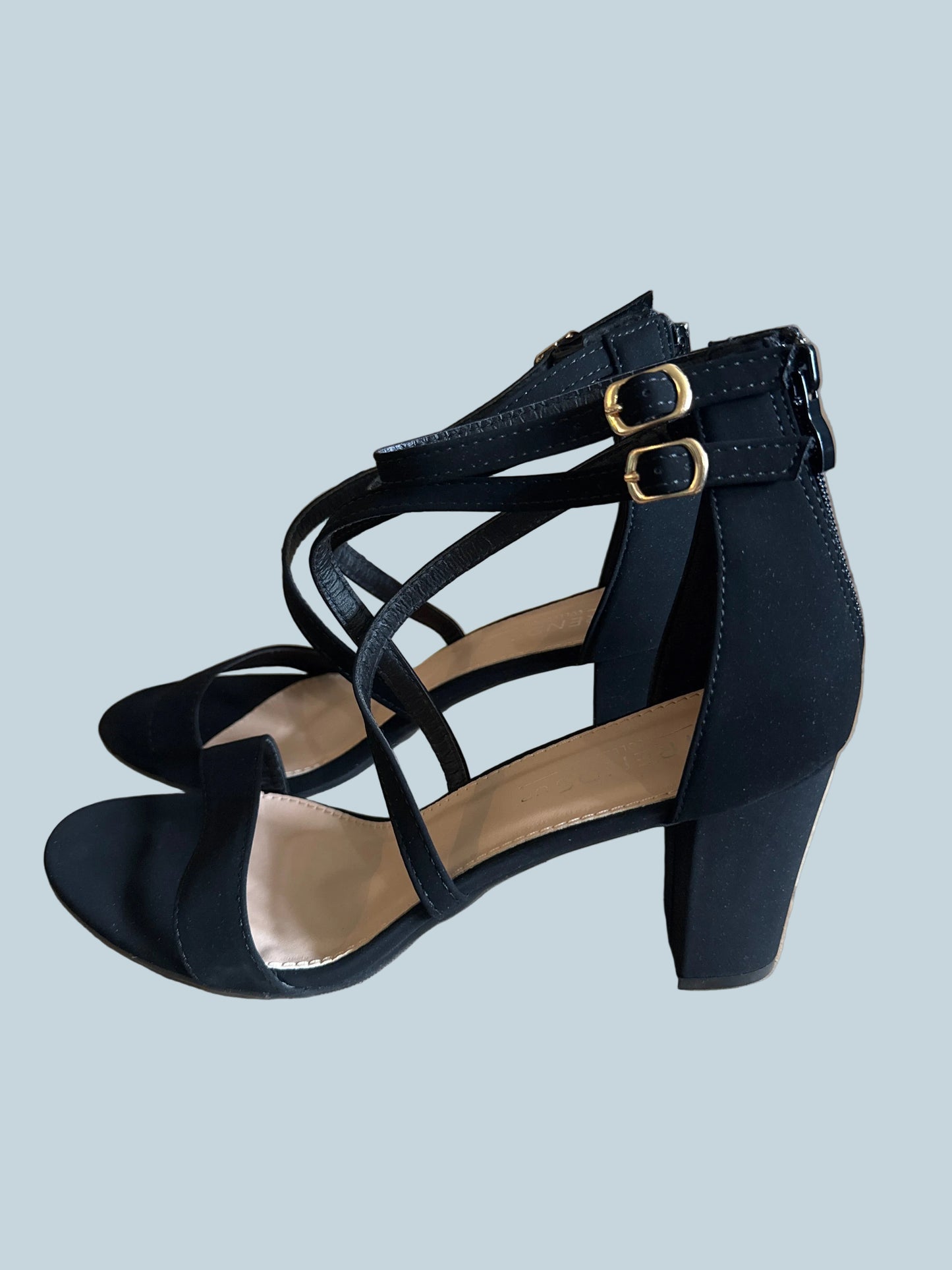 Trends. Women Heeled Sandals. Like New. Size 10