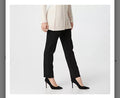 Susan Graver Regular Ponte Knit Pull-On Pants w/ Seam Detail