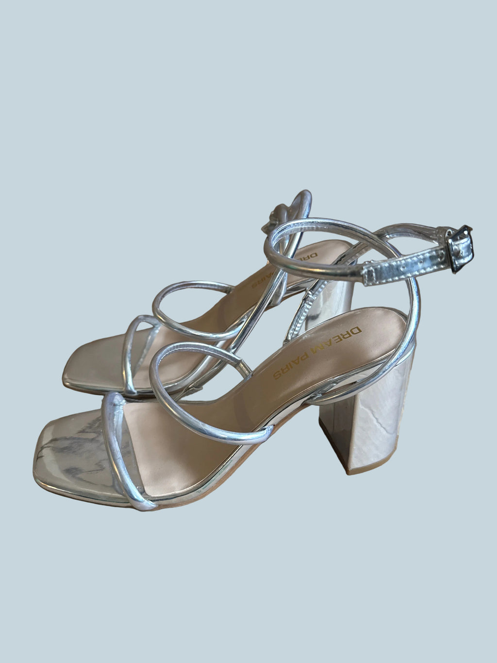 Dream Pairs Women Block Heeled sandals. Like New. Size 8