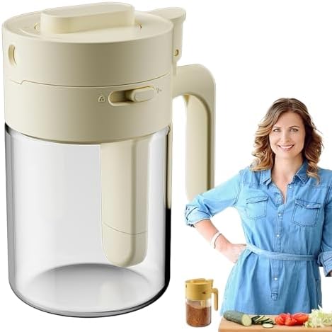 Multifunctional 2-in-1 Airtight Glass Seasoning Box Set
