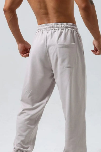 Men's Plus Size Distressed Drawstring Joggers