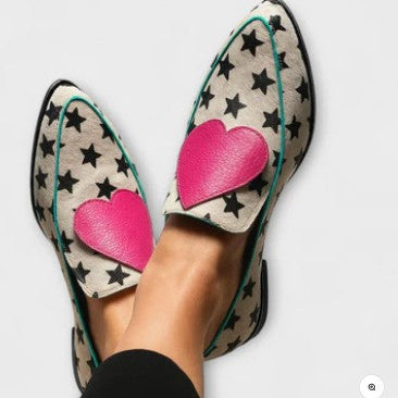 Plus Size Low Heel Pointed Toe Women’s Shoes