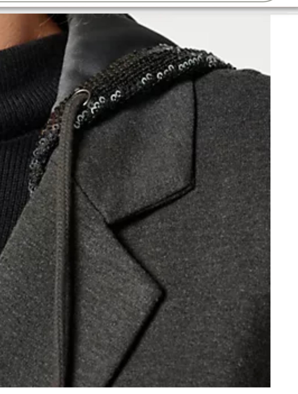 Jingle Belles by Kim Gravel Shine On Sequin Chic Ponte Blazer