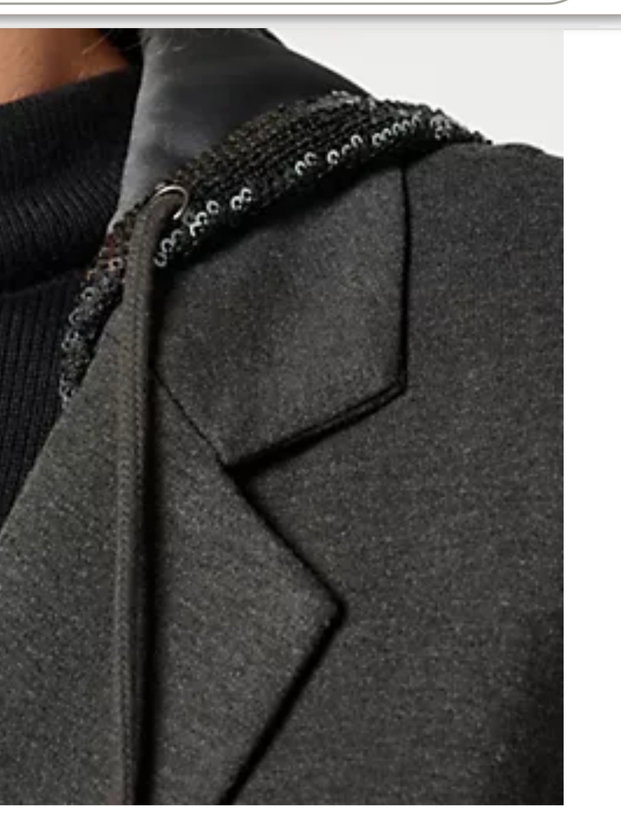 Jingle Belles by Kim Gravel Shine On Sequin Chic Ponte Blazer