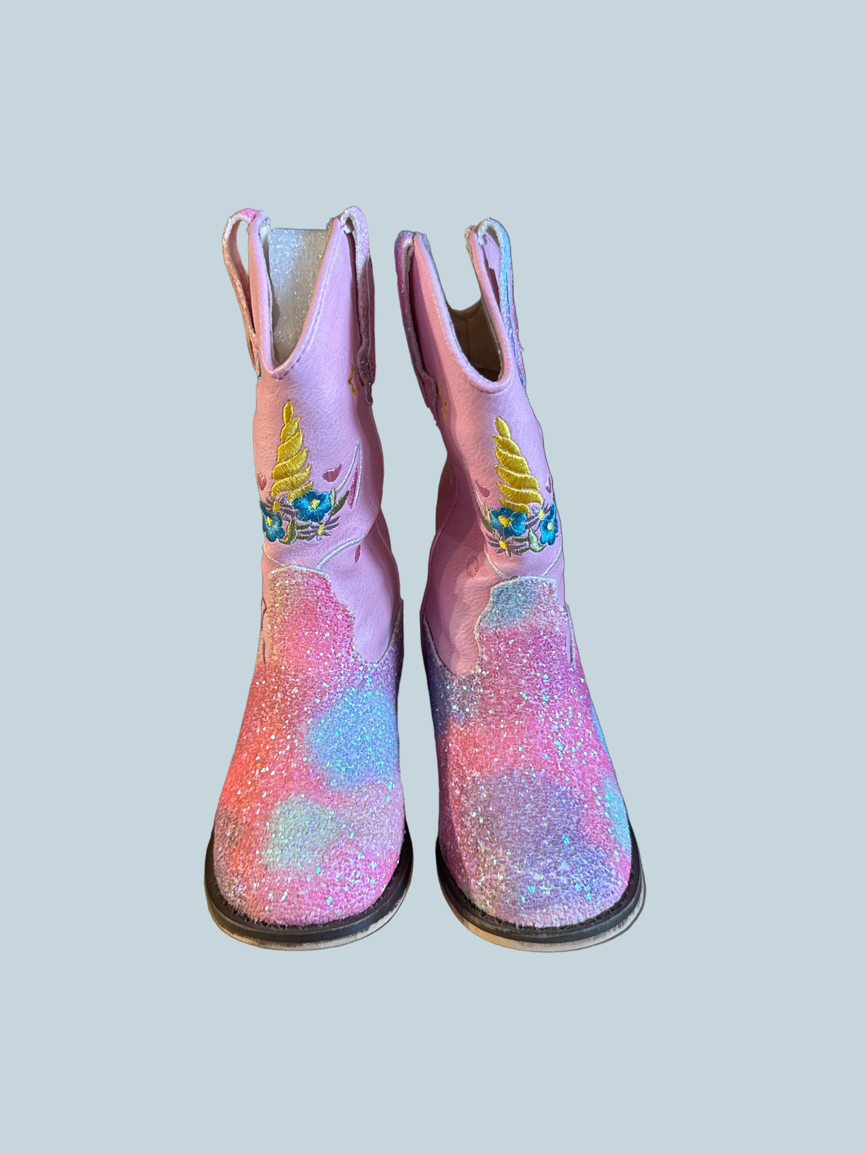 Kids Girls Fashion Cowboy Boot. Like New. Toddler size 8