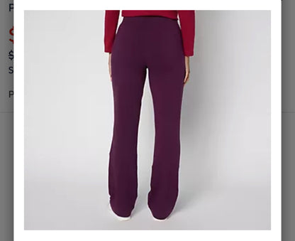 Denim & Co. Regular Duo Stretch Lightly Boot Pant