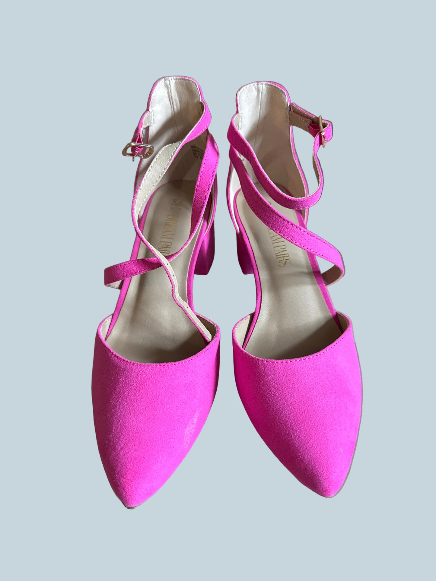 Dream Pairs Women Block Heeled Pump Shoe. Like New. Size 6.5