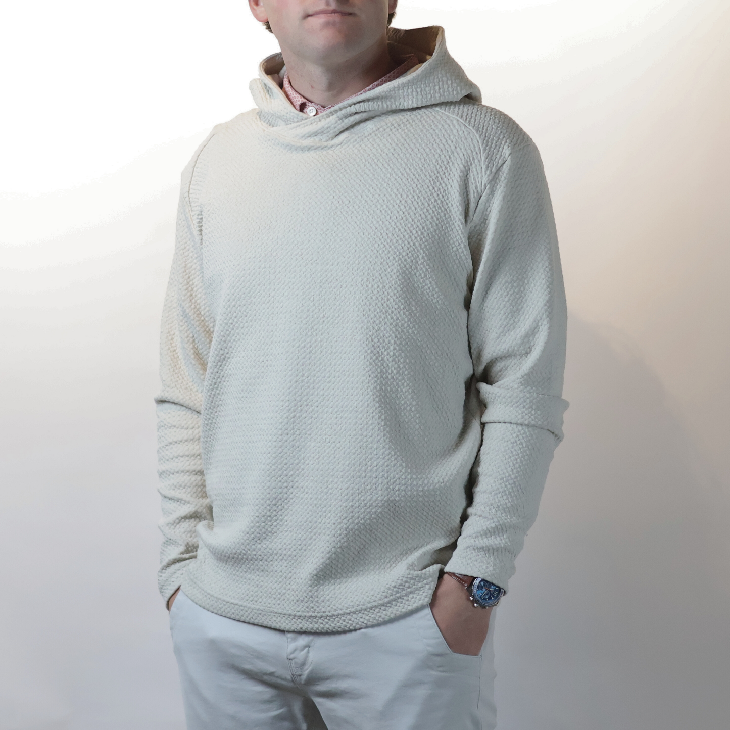 Textured Hoodie