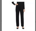 Susan Graver Regular Ponte Straight-Leg Pull-On Pants