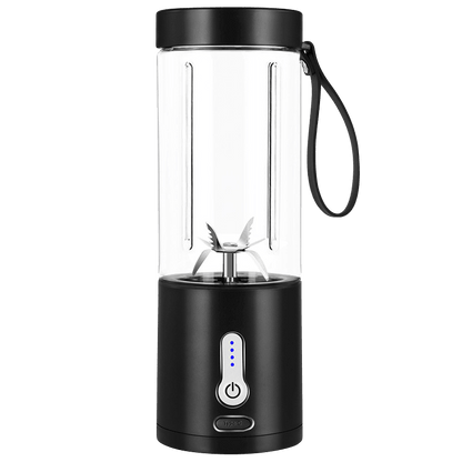 530ML Electric Juicer Portable Smoothie Blender USB Rechargeable Food Processor Fruit Mixer Machine Mini Juicer Blender Cup Portable Juicer For Travel USB Electric Blender Fruit Smoothie Blender Machine Personal Food Processor Juicer
