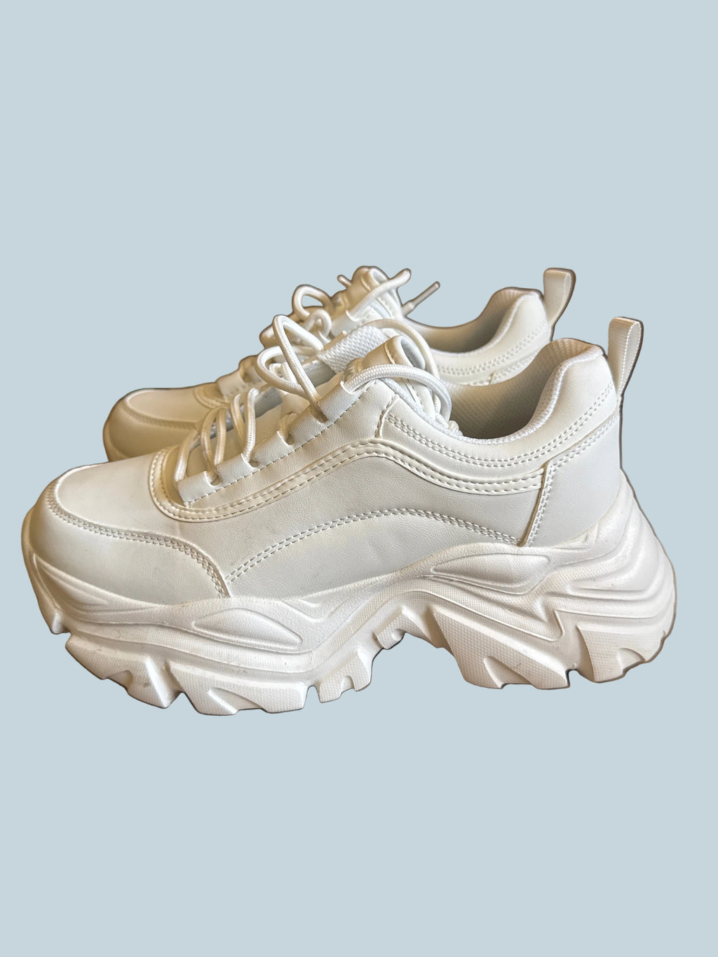 Kip Wok Women Chunky Platform Sneakers. Like New. Size 8.5