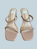 BCTEX COOL Women Heeled Slide Sandals. Like New. Size 8