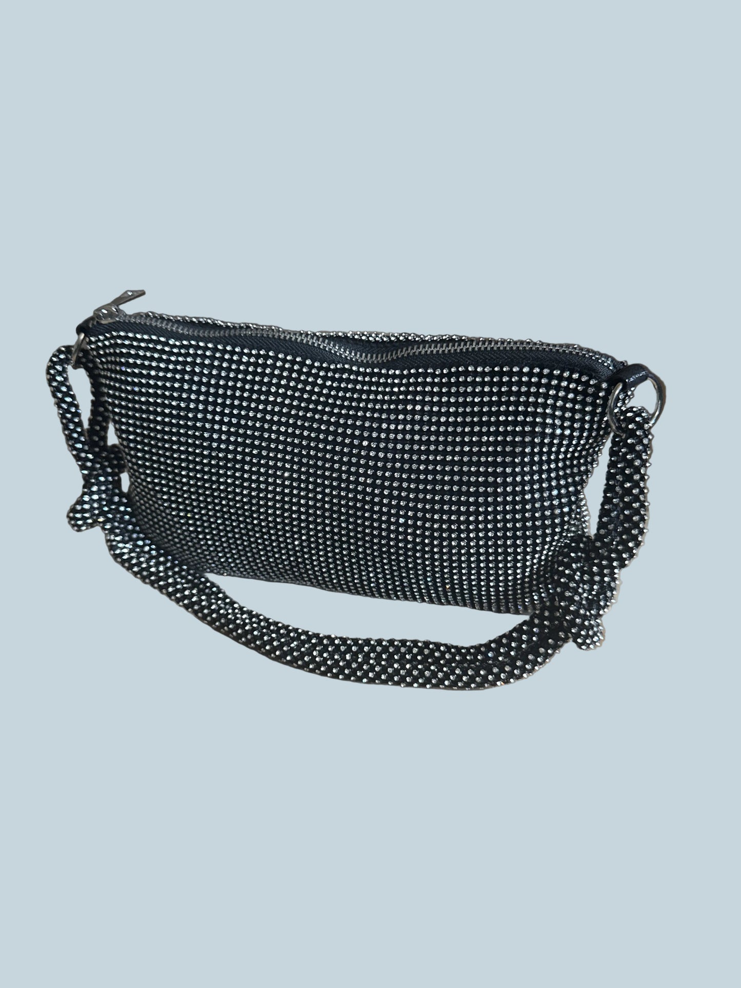 Rhinestone Sparkling Purse Bag. Like New