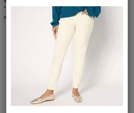 Belle by Kim Gravel Tall Flexibelle Belle Curve Slim-Leg Jeans