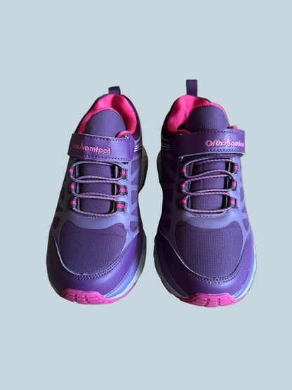 Orthocomfort Kids Girls Women Walking/ Running Shoe Sneakers. Like New. Size 34