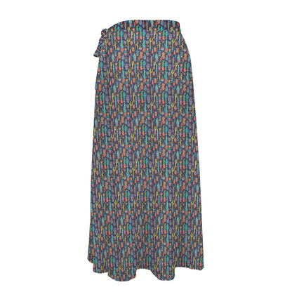 Baha Ranch Cactus Crazy Beach Coverup Skirt
