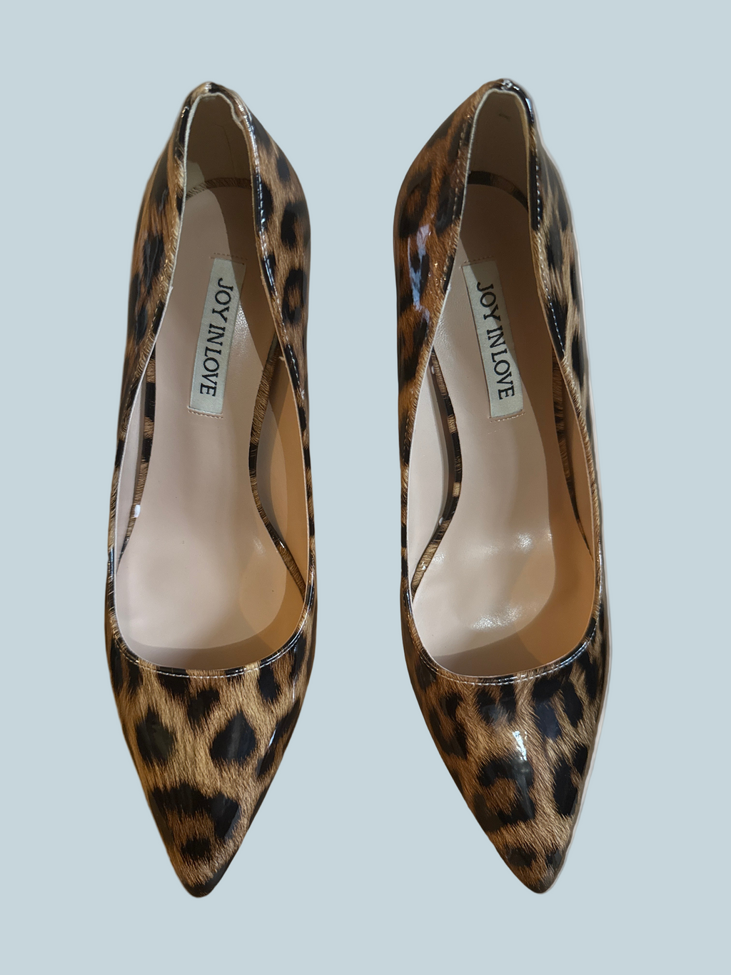 Joy In Love Women Heeled Punk Shoe. Like New. Size 8