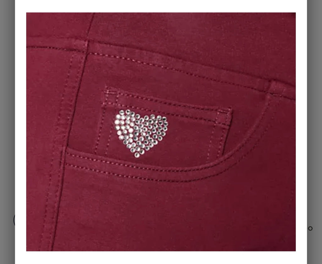 Quacker Factory Short DreamJeannes Flat Waistband Bootcut Jeans