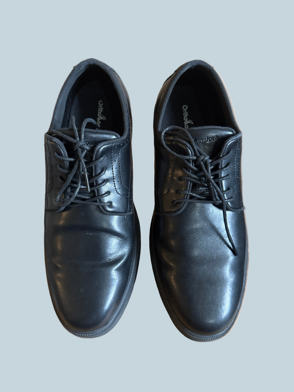 Ortho Comfort Men Dress Shoe. Like new. Size 45.5