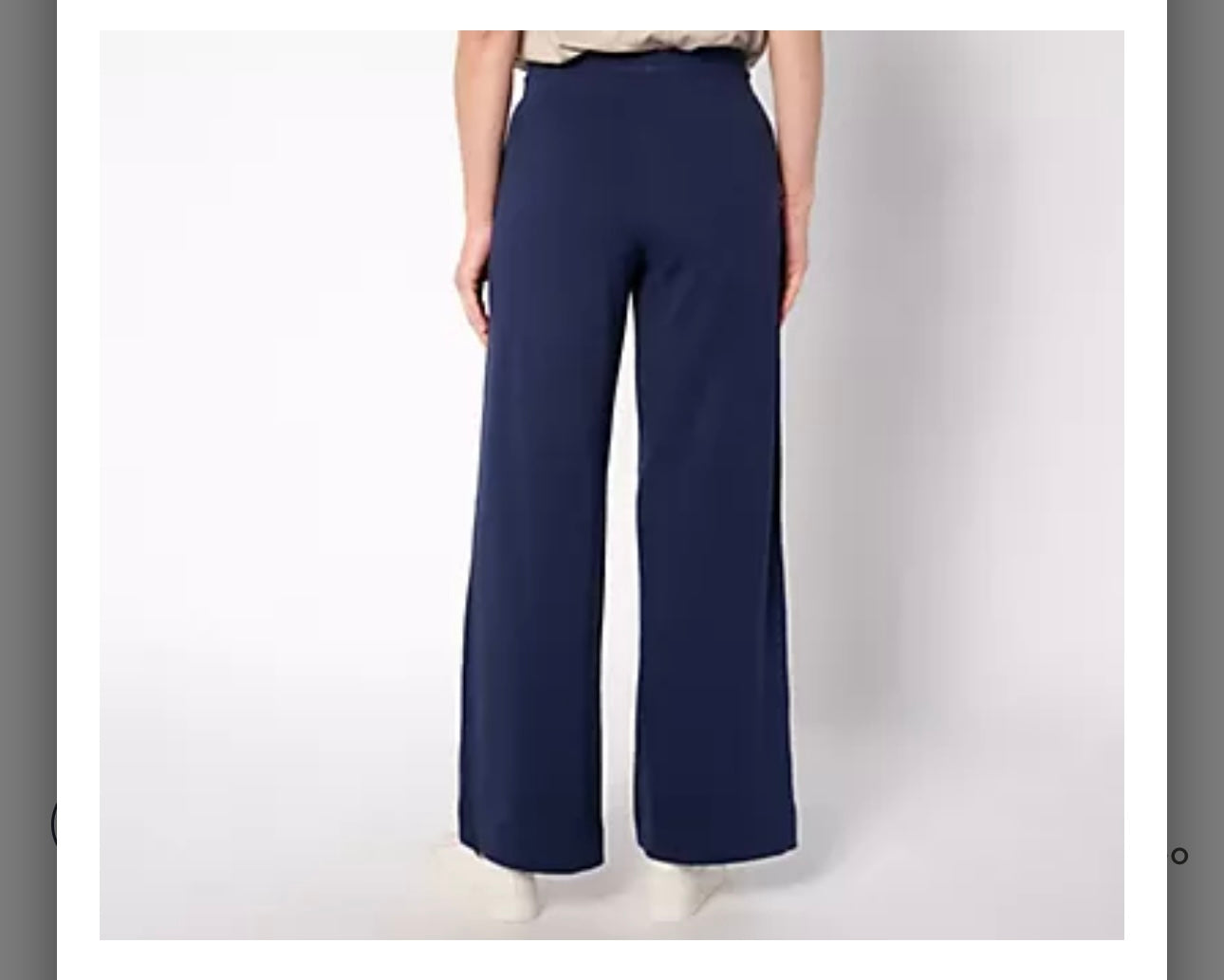 Denim & Co. Active French Terry Regular Wide Leg Pant